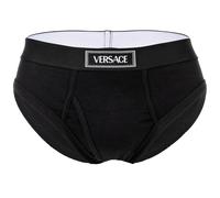 VERSACE Slip noir / blanc, Taille S