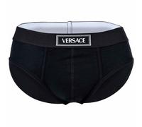 VERSACE Slip noir / blanc, Taille XL
