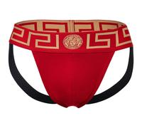 VERSACE Slip or / rouge, Taille XL