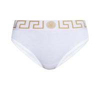 Versace - Slips Greca Border - Femme - Sous-vêtements - Blanc - Taille: 44 FR