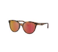 Versace Sunglass VK4427U Kids - Couleur du Monture: Havana, Couleur de Lentille: Rouge effet miroir violet foncé