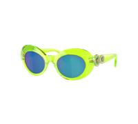 Versace Sunglass VK4428U Kids - Couleur du Monture: Vert fluo Transparent, Couleur de Lentille: Vert effet miroir bleu clair
