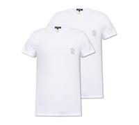Versace - T-shirt deux-pack - Homme - Tops - Blanc - Taille: 3XL