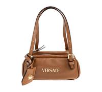 Versace - Tag Bowling Mini Bag - Femme - Sacs - Brun - Taille: ONE Size