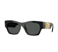 Versace, unisex, Accessoires, Noir, Taille: 52 MM Lunettes de soleil élégantes avec verres foncés