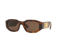 Versace Unisex Versace VE4361 521773 Lunettes de soleil Nylon Tortue Marron Géométrique Normale