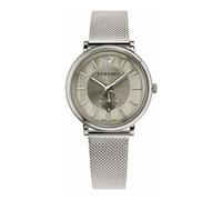Versace - V Circle 42Mm Watch - Homme - Accessoires - Gris - Taille: ONE Size