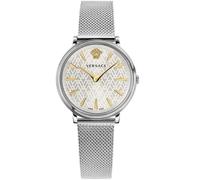 VERSACE V CIRCLE MONTRE FEMME argent acier inoxydable 38MM VE81005 19
