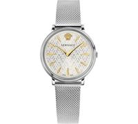 Versace - V Circle Watch - Femme - Accessoires - Gris - Taille: ONE Size