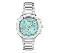 Versace - V-Lady Chrono Square - Femme - Accessoires - Gris - Taille: ONE Size