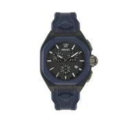 Versace - V-Legend Chrono 44mm - unisex - Accessoires - Bleu - Taille: ONE Size