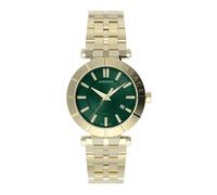 Versace - V-Race 43 Restyling Montre en Cuir - Homme - Accessoires - Jaune - Taille: ONE Size