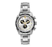 Versace - V-Ray Chronographe Bracelet en Acier Inoxydable - Homme - Accessoires - Gris - Taille: ONE Size