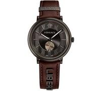 Versace VBQ040017 V-Circle Montre Hommes Marron G