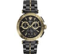 Versace VE1D02723 Montre-Bracelet Aion Chronographe 45mm 5ATM Quartz Homme Noir