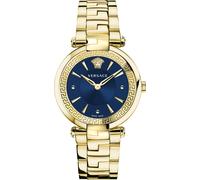 Versace VE2L00621 Revive bleu or Bracelet en acier inoxydable Montre Femme NOUVELLE