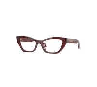 Versace - Ve3373U 5512 Lunettes - Femme - Accessoires - Rouge - Taille: 54 MM