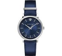 Versace Montre Ve5a00120 Bleu, Argenté