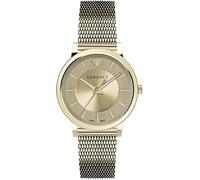 Versace VE5A00720 V-Circle Gent or Bracelet en acier inoxydable Montre homme NOUVEAU