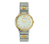 Versace VE8101419 Montre à Quartz analogique pour Femme avec Bracelet en Acier Inoxydable
