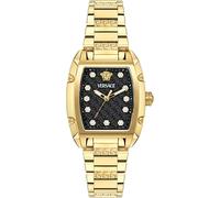Versace VE8K00524 Dominus Lady noir or Montre en acier inoxydable pour femme NOUVELLE