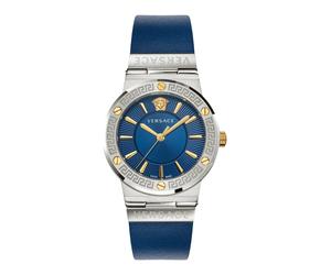 Versace - Vevh00120 Montre Analogue - Femme - Accessoires - Bleu - Taille: ONE Size