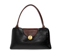 Versace - Vivian Medium Leather Bag - Femme - Sacs - Noir - Taille: ONE Size