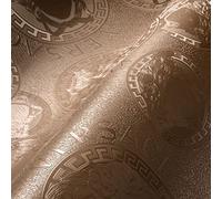 Versace Wallpaper 384612 Papier peint intissé de luxe Rose métallisé 10,05 x 0,70 m Fabriqué en Allemagne