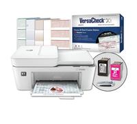 VersaCheck HP DeskJet 4155 MXE MICR Ensemble de logiciels d'impression Presto pour imprimante tout-en-un Blanc