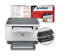 VersaCheck HP Laserjet M234 MXE MICR All-in-One Printer X9 Platinum Ensemble de logiciels d'impression pour 5 utilisateurs, blanc
