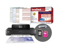 VersaCheck HP Officejet 200 MXE Imprimante de contrôle MICR sans fil portable X9 Platinum pour 5 utilisateurs
