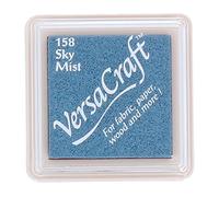 Versacraft Tsukineko Encreur de Tissu, Petit Cube-Sky Mist, 3,4 x 3,4 x 2 cm