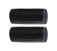 VersaGenius Lot de 2 poignées de brouette de rechange en caoutchouc pour améliorer l'efficacité et le confort du jardinage (122 x 40 mm)