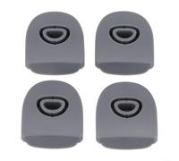 VersaGenius Lot de 4 bouchons de rechange en silicone pour bouteille d'eau Owala - Accessoires - Joint torique - Sans BPA - Résistant à la chaleur - Gris