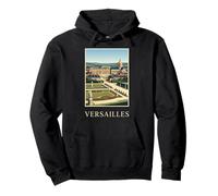 Versailles France Château Historique Jardin Vintage Voyage Sweat à Capuche