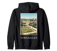 Versailles France Château Historique Jardin Vintage Voyage Sweat à Capuche