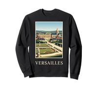 Versailles France Château Historique Jardin Vintage Voyage Sweatshirt