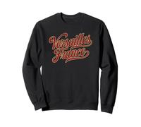 Versailles France Script Rouge et Or Vieilli Sweatshirt