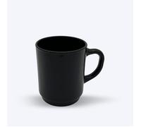 Versailles - Mug en verre Noir 26 cl (Lot de 6)