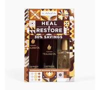 Versainsecct in Healing Oil Coffret cadeau de vacances Trio, shampooing à la kératine lustrée, après-shampoing et huile de guérison Traitement capillaire à la kératine dans coffret cadeau, soins