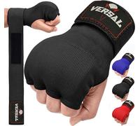 VERSAL Gants de boxe VSL - Rembourrés en gel - Bandes élastiques pour poignet - Protection de poing - Arts martiaux - MMA - Sac de frappe - Entraînement sous gants
