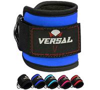 VERSAL Sangles de cheville pour machines à câble fixation multi-gym, manchette de cheville pour homme et femme rembourré sangle de cheville pour haltérophilie fitness exercices fessiers