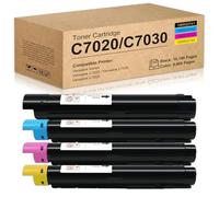 Versalink C7020 C7025 C7030 Cartouches de toner compatibles avec Xerox C7030 C7020 C7025 - Toner de rechange pour imprimante Xerox C7020 106R03741 106R03742 106R03742 106R03742 6R037 43 106R03744