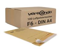 versando - 100 Enveloppes à bulles, format F6, 250 x 350 mm extérieur,