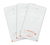 Versando - 200 pochettes matelassées format B2 - dimensions extérieures: 140 x 225 mm - Blanc