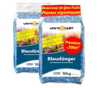 versando 20kg Engrais bleu jusqu'à 300m² : Engrais NPK pour fruits légumes