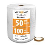 versando Premium film à bulles 100m x 0,5m expédition, emballage,