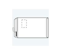 Herlitz Enveloppes C4 10837557 – à patte autocollante avec fenêtre, blanches 229×324 mm 25 pièces