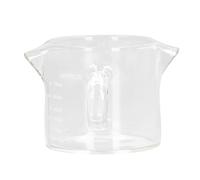 Versant Une Tasse, Tasse à Mesurer à l' 75 ML d'échelle de Mesure de café Marquant Le Verre à Mesurer Expresso avec Poignée Doubles Couvrages pour la Cuisine, Le Restaurant,