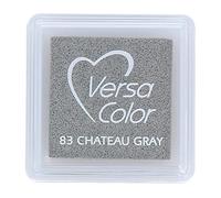 Versasmall Tampon encreur VersaColor Pigment, Petit Cube-Chateau Grey